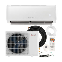 Energy Star Certified 18000 BTU 21 SEER2 Ductless Mini Split Air Conditioner and Heater 208-230V