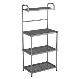 4-Tier Baker’s Rack Stand Shelves Kitchen Storage Rack Organizer
