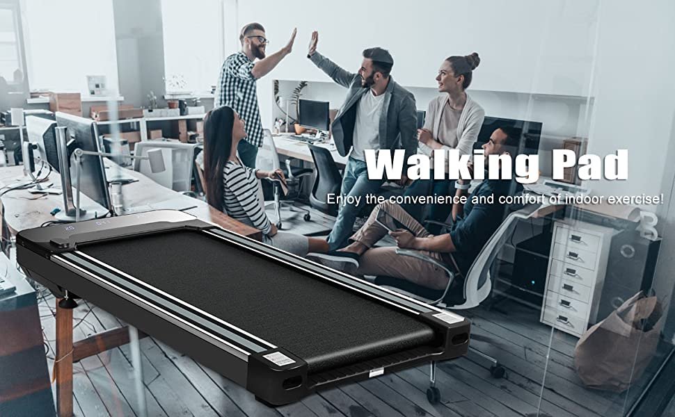 1 HP Electric Walking Treadmill with Touchable LED Display and Wireless Remote Control