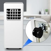 12000 BTU Electric Portable Air Cooler Dehumidifier Cool Fan for Home