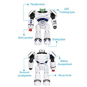 Remote Control Programmable Intelligent Combat Fighting Robot