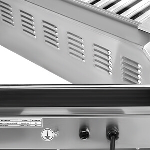 Stainless Steel Commercial 11 Roller Grill and 30 Hot Dog Cooker Machine