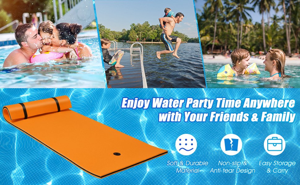 3-Layer Relaxing Tear-proof Water Mat