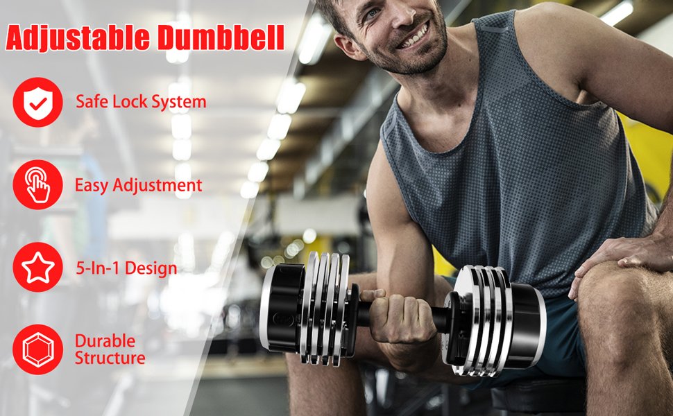 Weight Adjustable Dumbbell