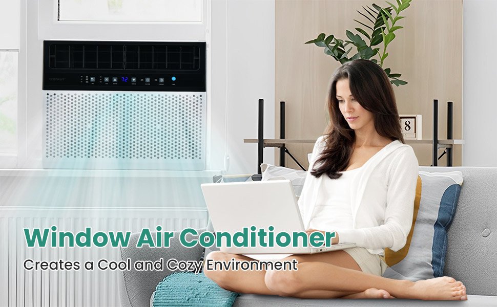 10000/12000 BTU(Ashrae) Window Air Conditioner with Handy Remote