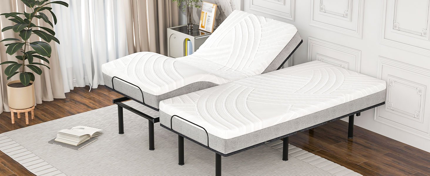 Bed Mattress Gel Memory Foam Convoluted Foam for Adjustable Bed
