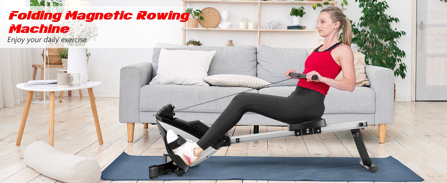 Adjustable Oxygen Resistance of Folding Magnetic Rowing