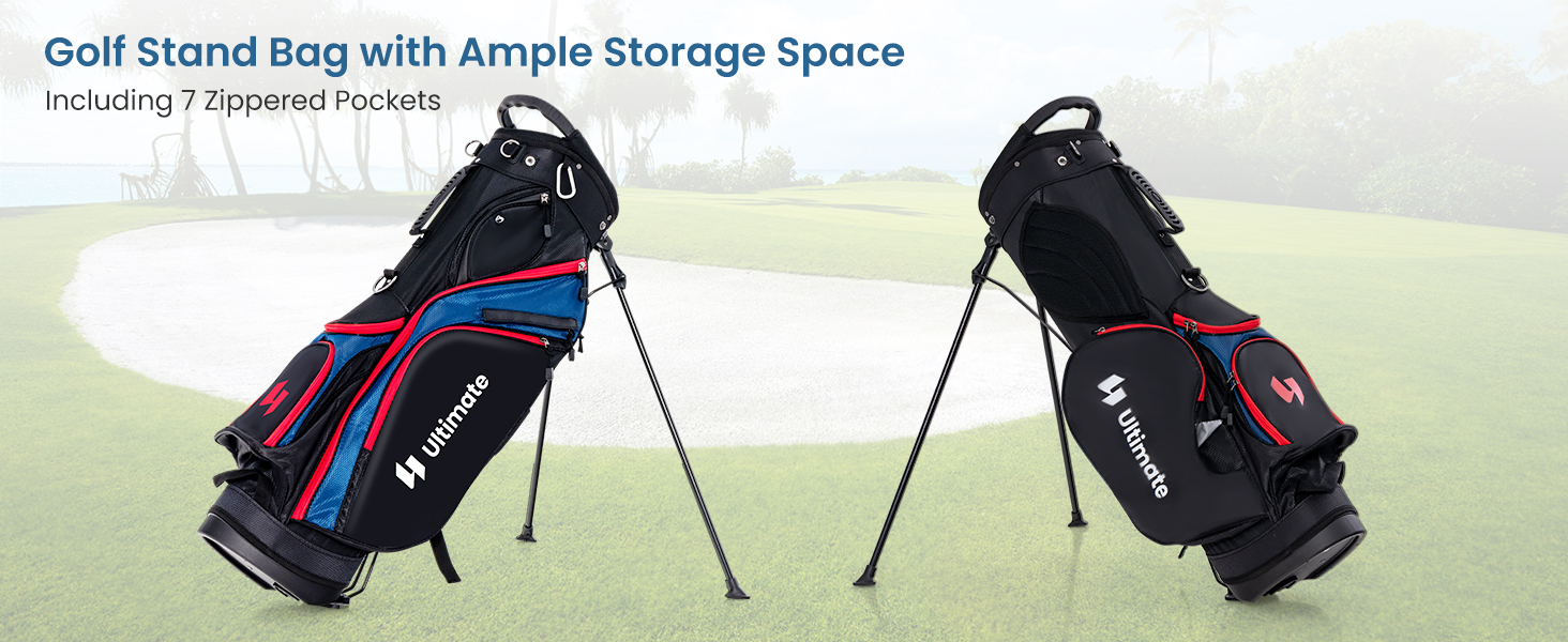 11 Pieces Complete Golf Club Package Set